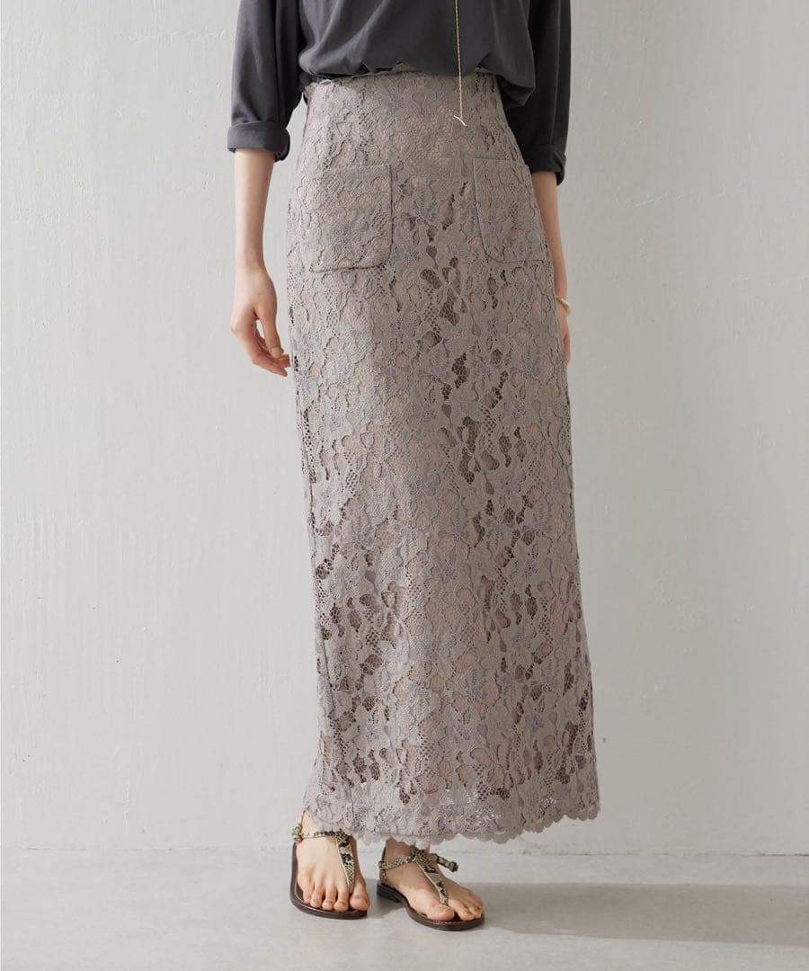 【極美品】Whim Gazette ウィム ガゼット レーススカート