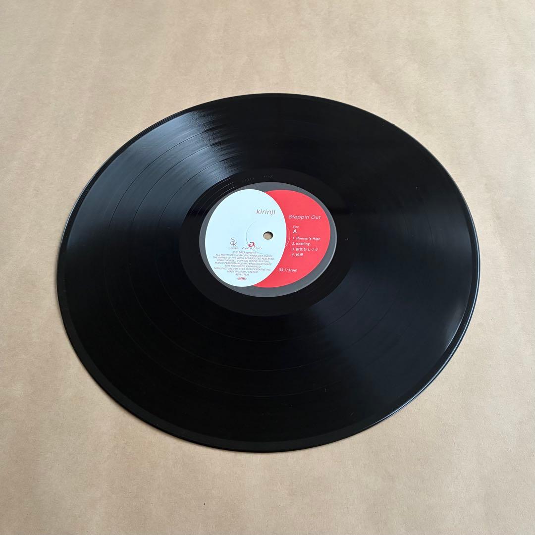 kirinji Steppin'out LP アナログ レコード キリンジ