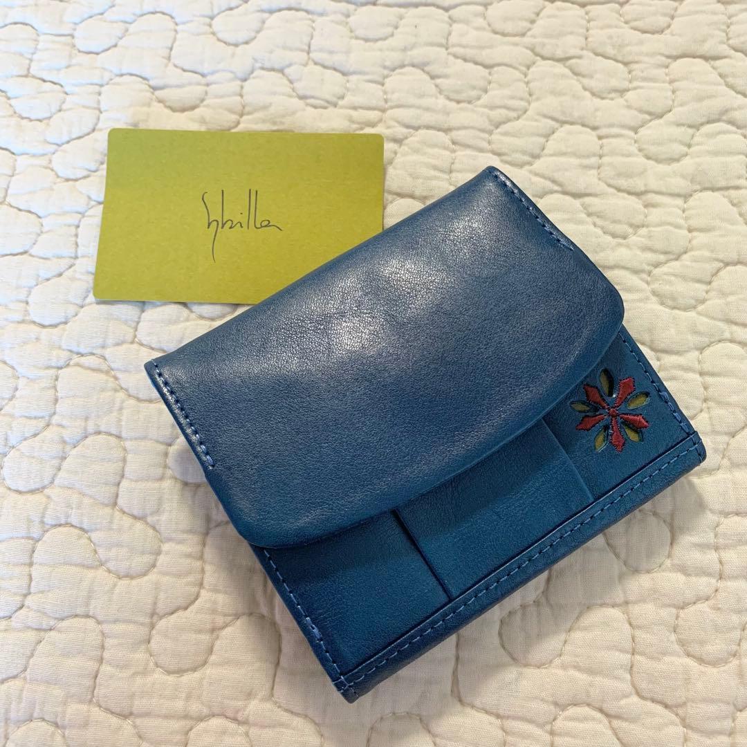 シビラ Sibilla 財布 折財布 二つ折り財布 BOX型小銭入れ 牛革 馬革