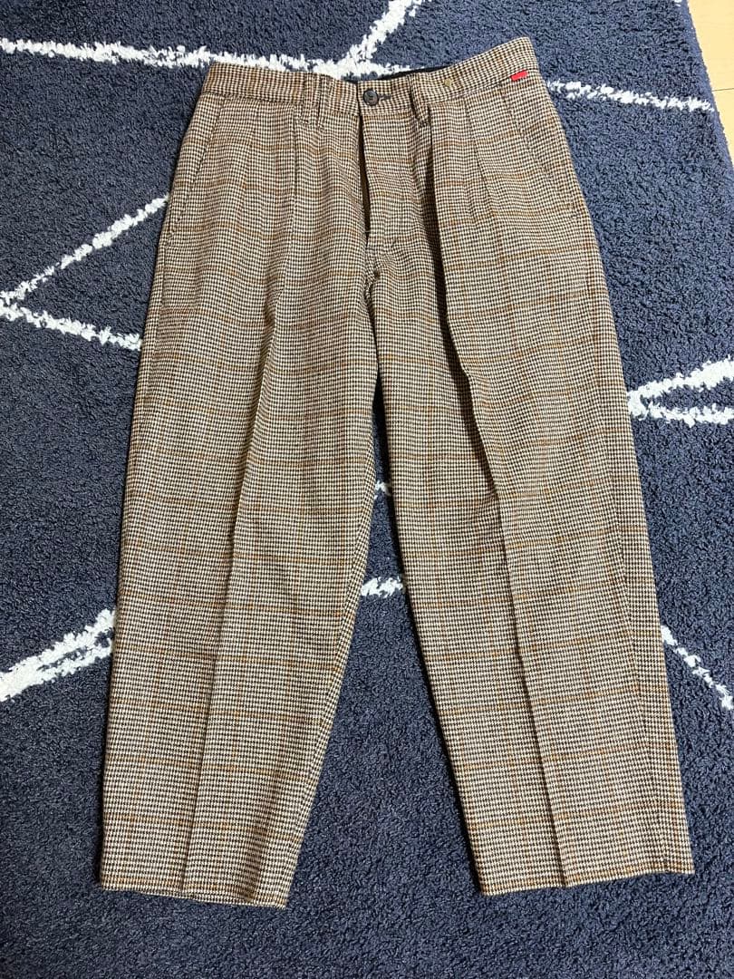 パンツ ANACHRONORM Wool Ankle Tuck WideTrousers