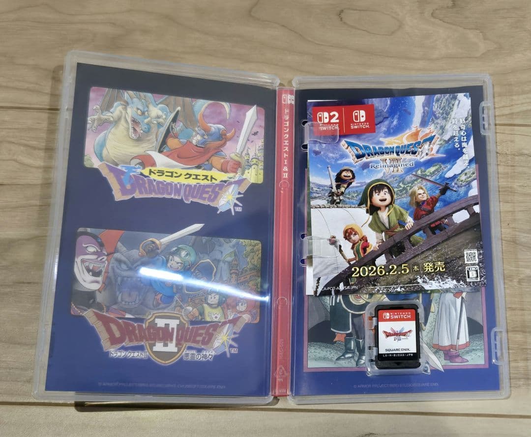ドラゴンクエスト1&2 Switchソフト