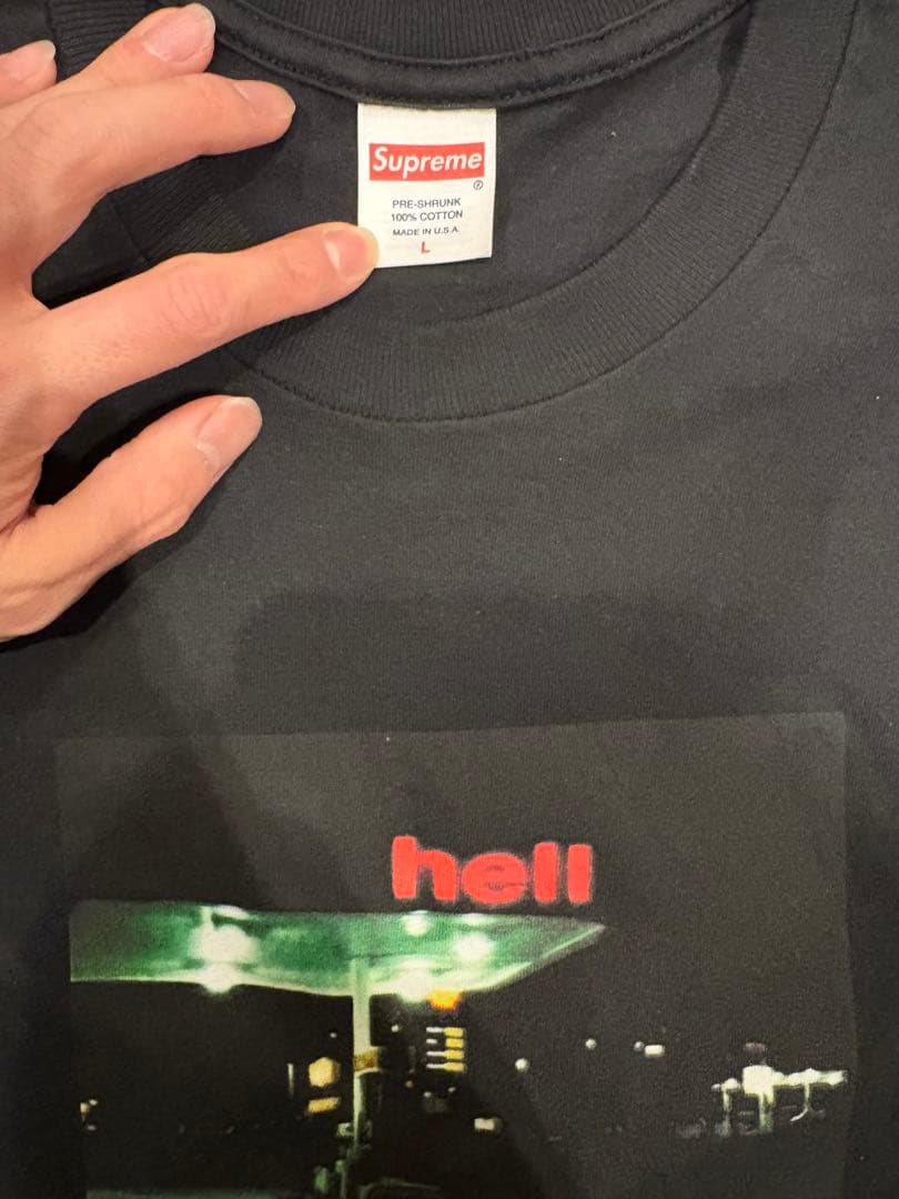 【美品】Supreme hell Tee Lサイズ