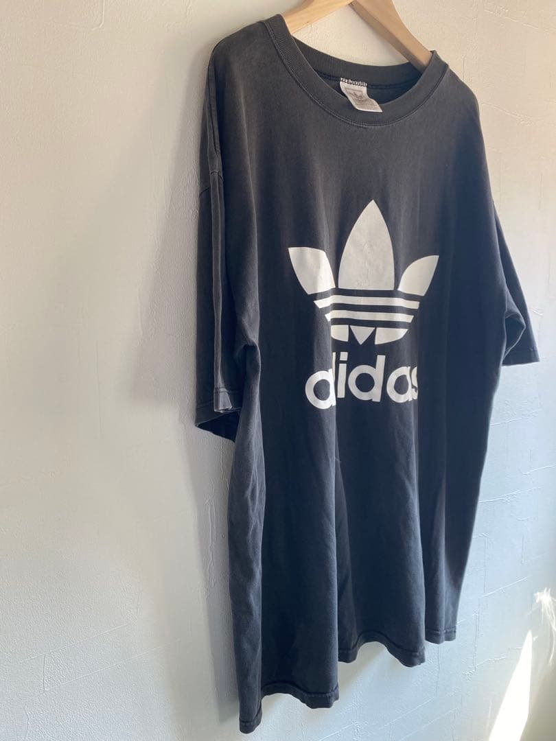 adidas USA製 ビッグシルエット Tシャツ L ブラック