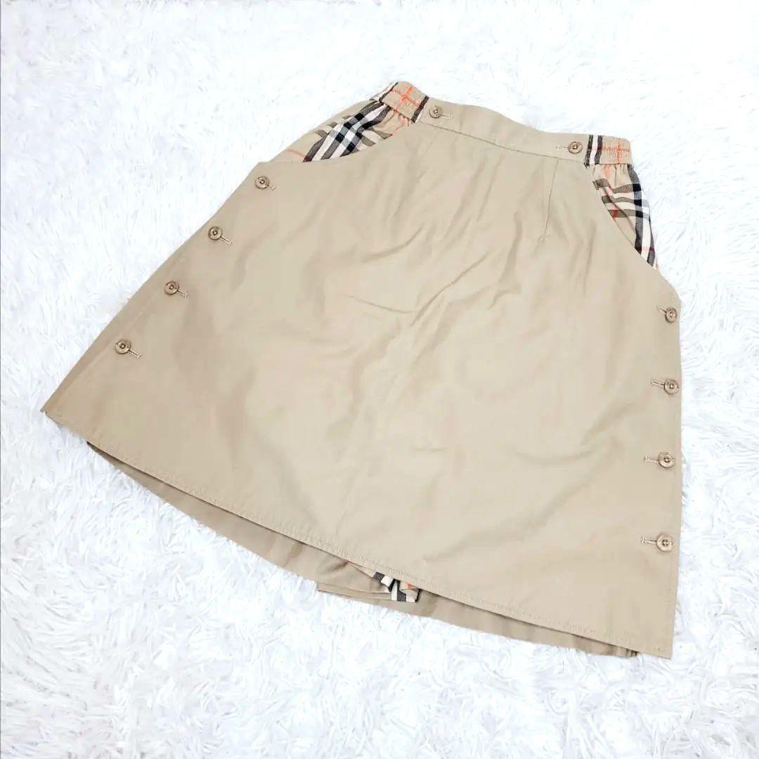 バーバリーズ　スカート風キュロット　2WAY ノバチェック