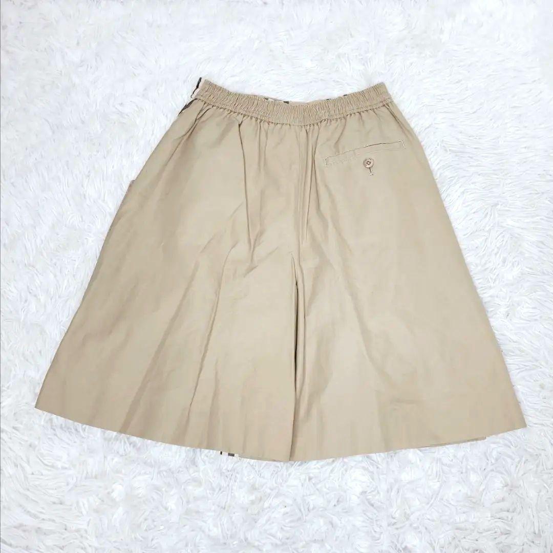 バーバリーズ　スカート風キュロット　2WAY ノバチェック