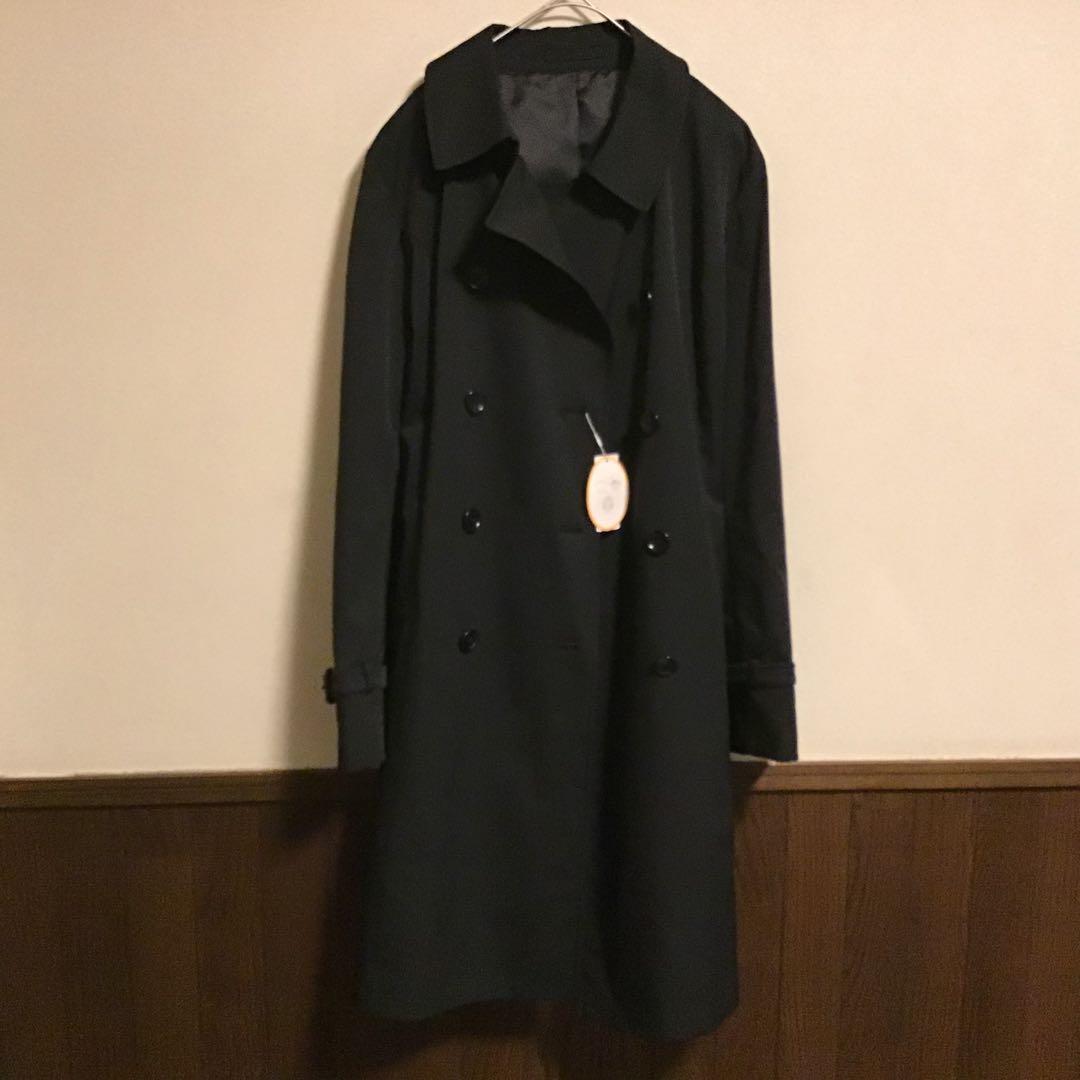 【IMGN】新品タグ付きトレンチコート撥水加工サイズ19 黒色