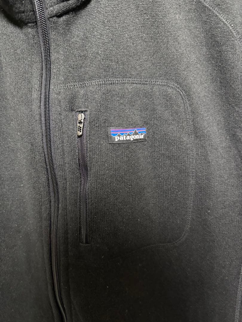 patagonia フリースベスト XXL ブラック