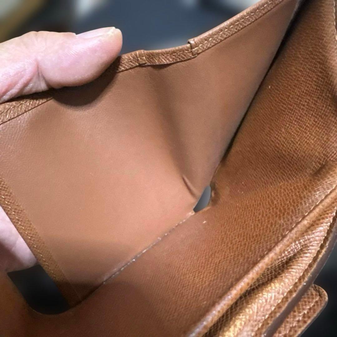 ③★在庫セール/良品 ♪モノグラム Wホック折財布