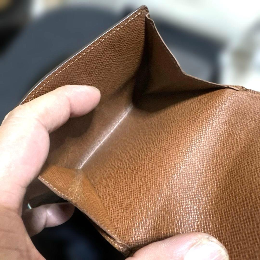 ③★在庫セール/良品 ♪モノグラム Wホック折財布