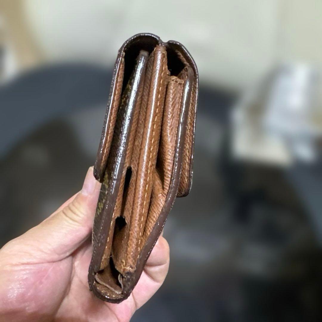 ③★在庫セール/良品 ♪モノグラム Wホック折財布