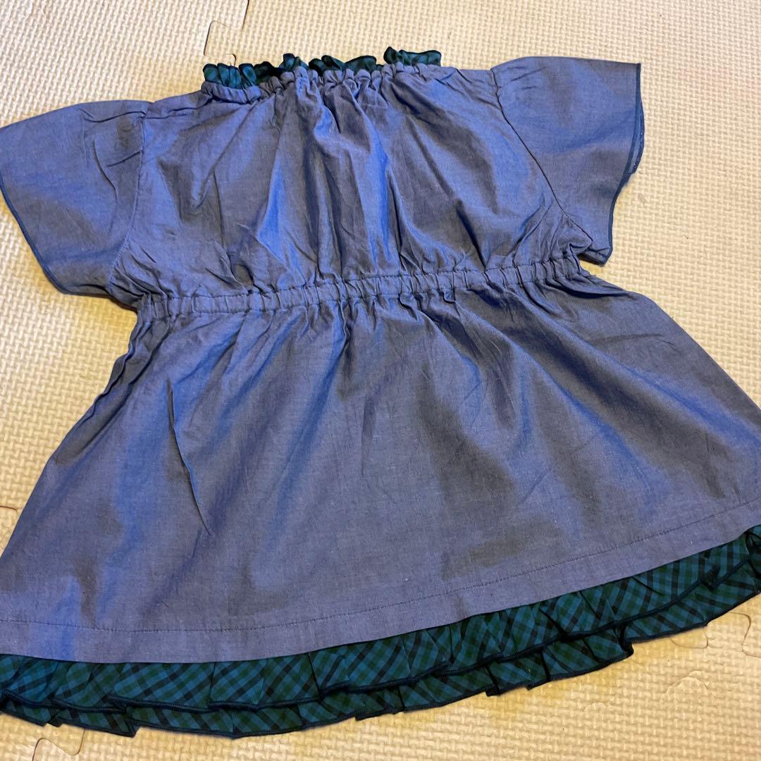 【未使用品】ファミリア　子ども用　チュニック　サイズ表記90