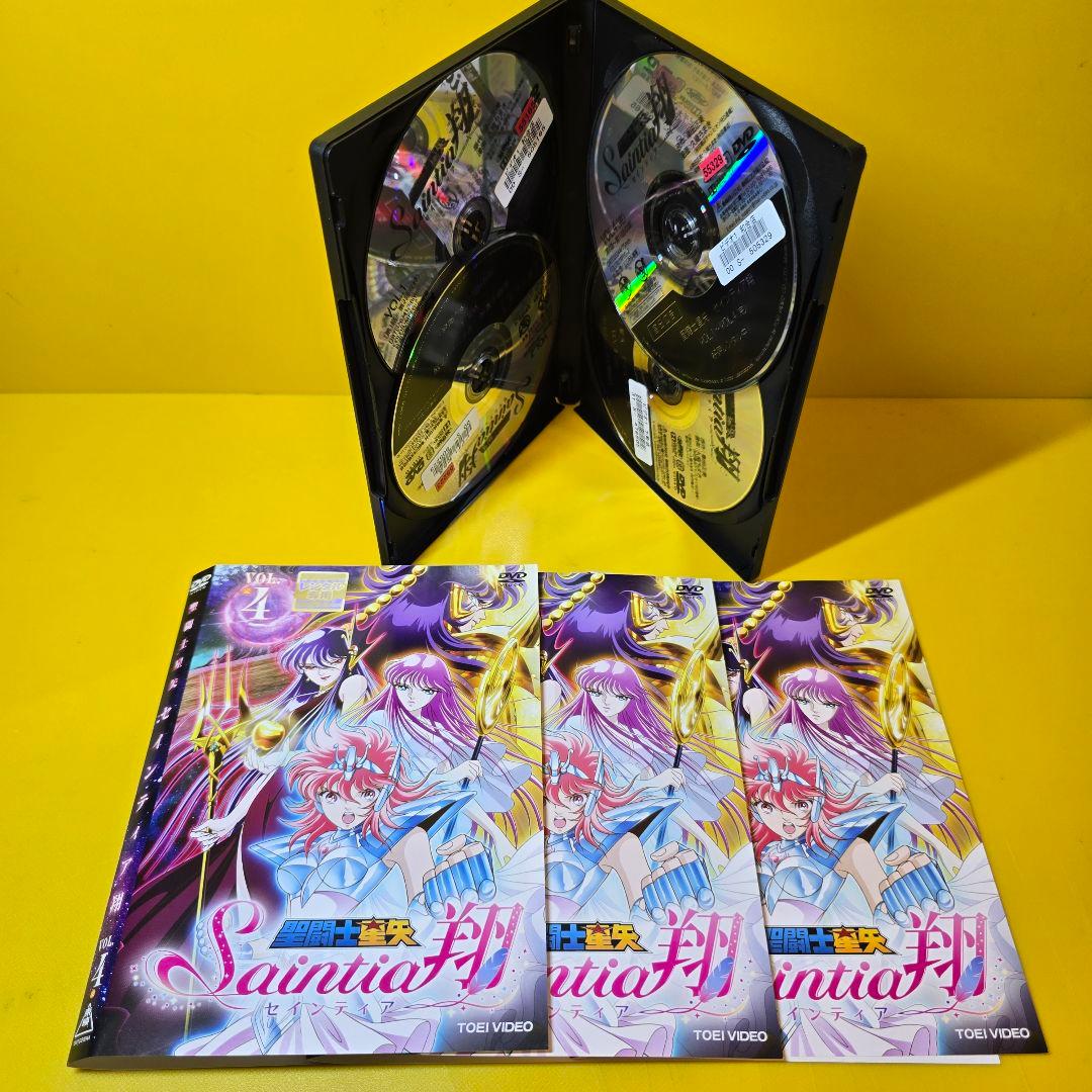 新品ケース交換済み　「聖闘士星矢 セインティア翔」DVD全4巻セット