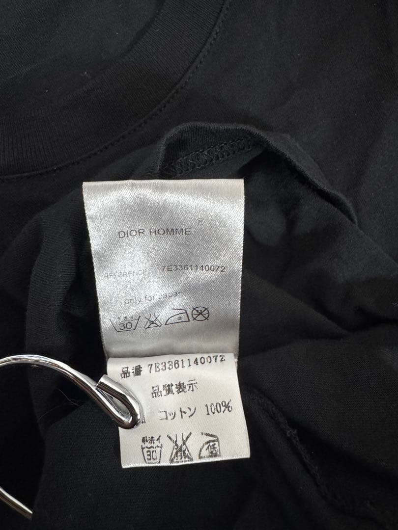 S*i様 Dior Homme ディオールオム プリントTシャツ エディ期 Mサ