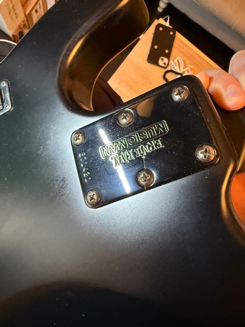 ベース MUSICMAN StingRay StealthBlack HH