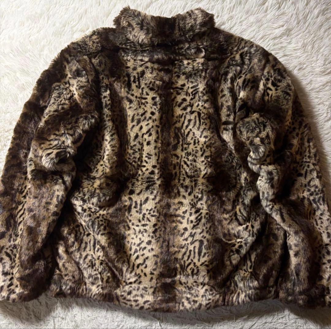 美品■Schott 23AW LEOPARD FAR SPORTS JA