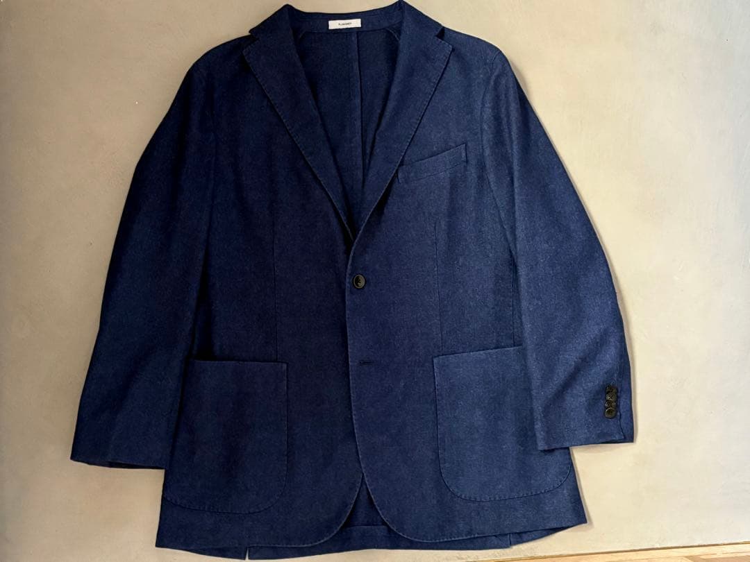 【値下げ】【新品未使用】BOGLIOLI NAVY ジャケット