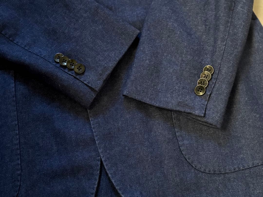 【値下げ】【新品未使用】BOGLIOLI NAVY ジャケット