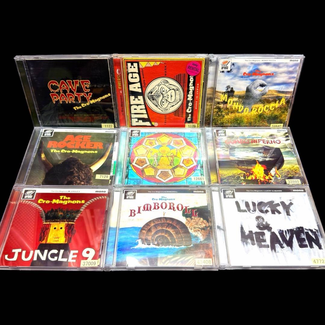 ザ・クロマニョンズ CD まとめ売り 9作品セット レンタル落ち