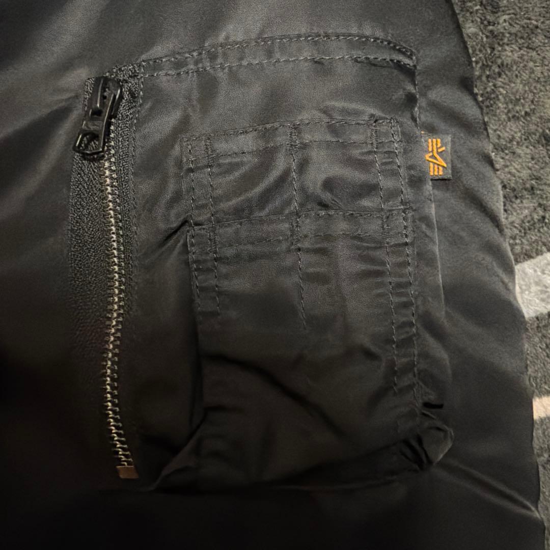 Alpha industries ma-1 ブラック