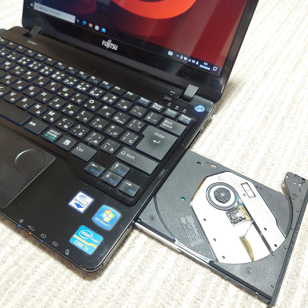 最安 Windows10 富士通 13.3型ワイド Corei3-2350