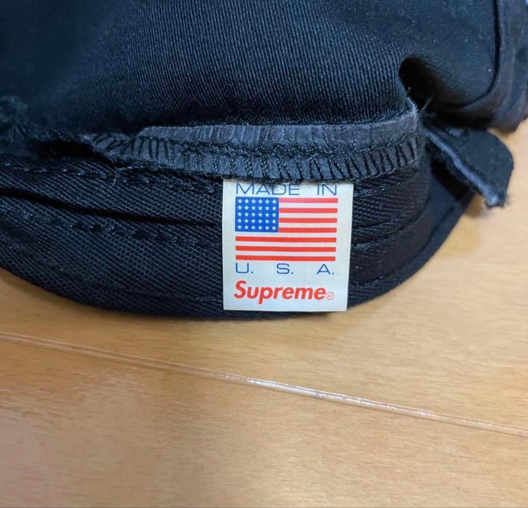 Supreme Military Camp Cap ブラック 20aw