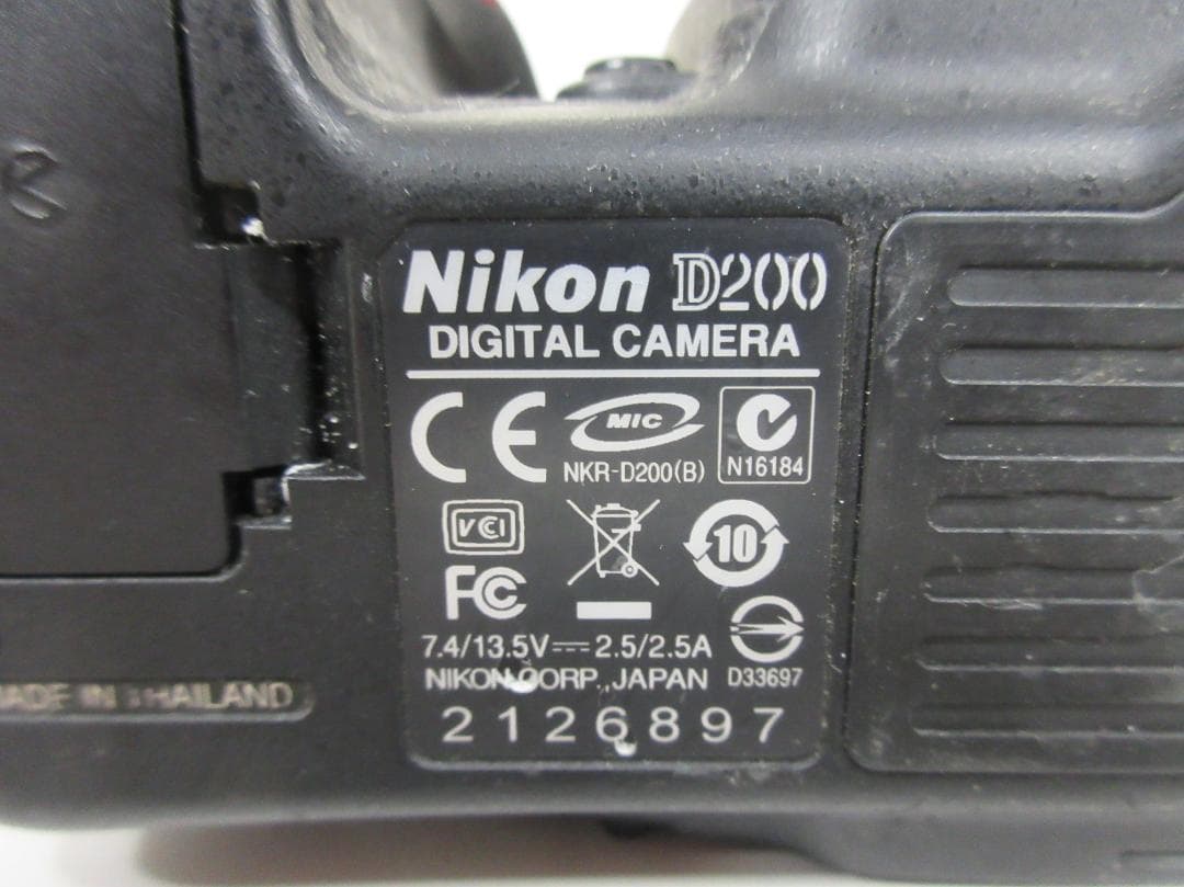 0112X【ジャンク】Nikon デジタル一眼レフカメラ D200