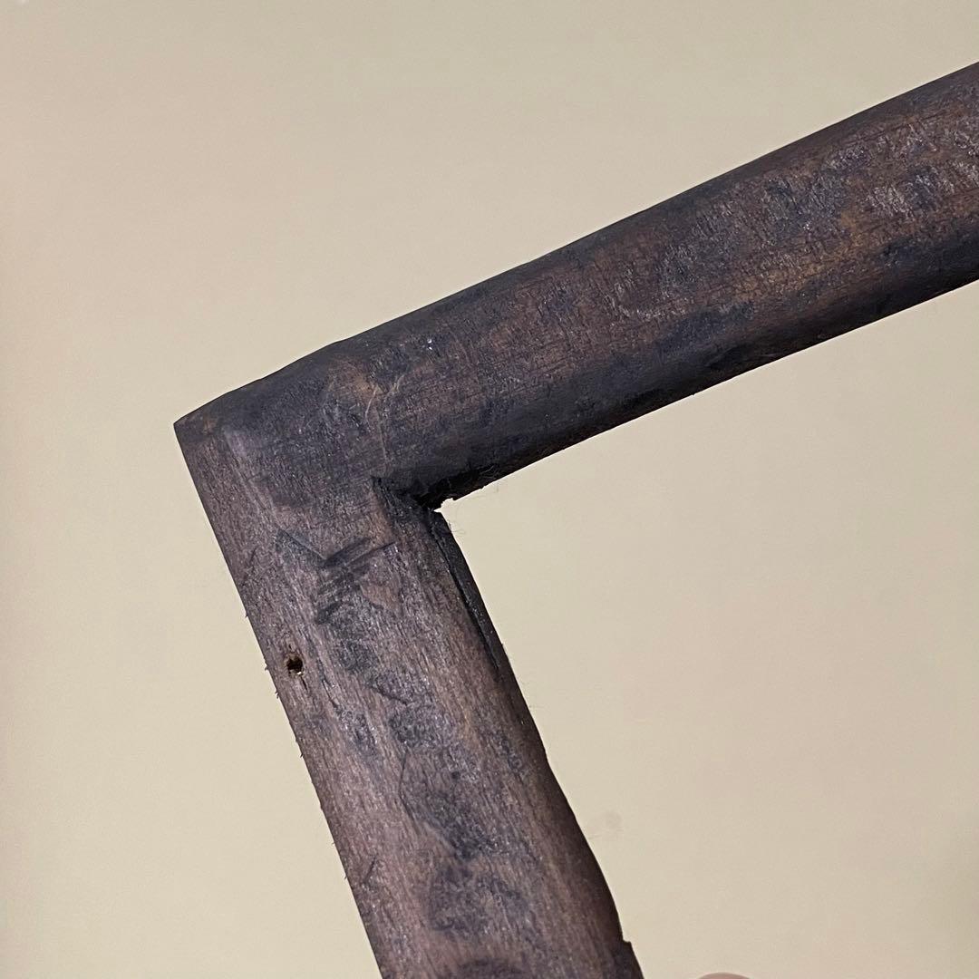 オランダの古い木枠　フレーム　額　1800年代　アンティーク