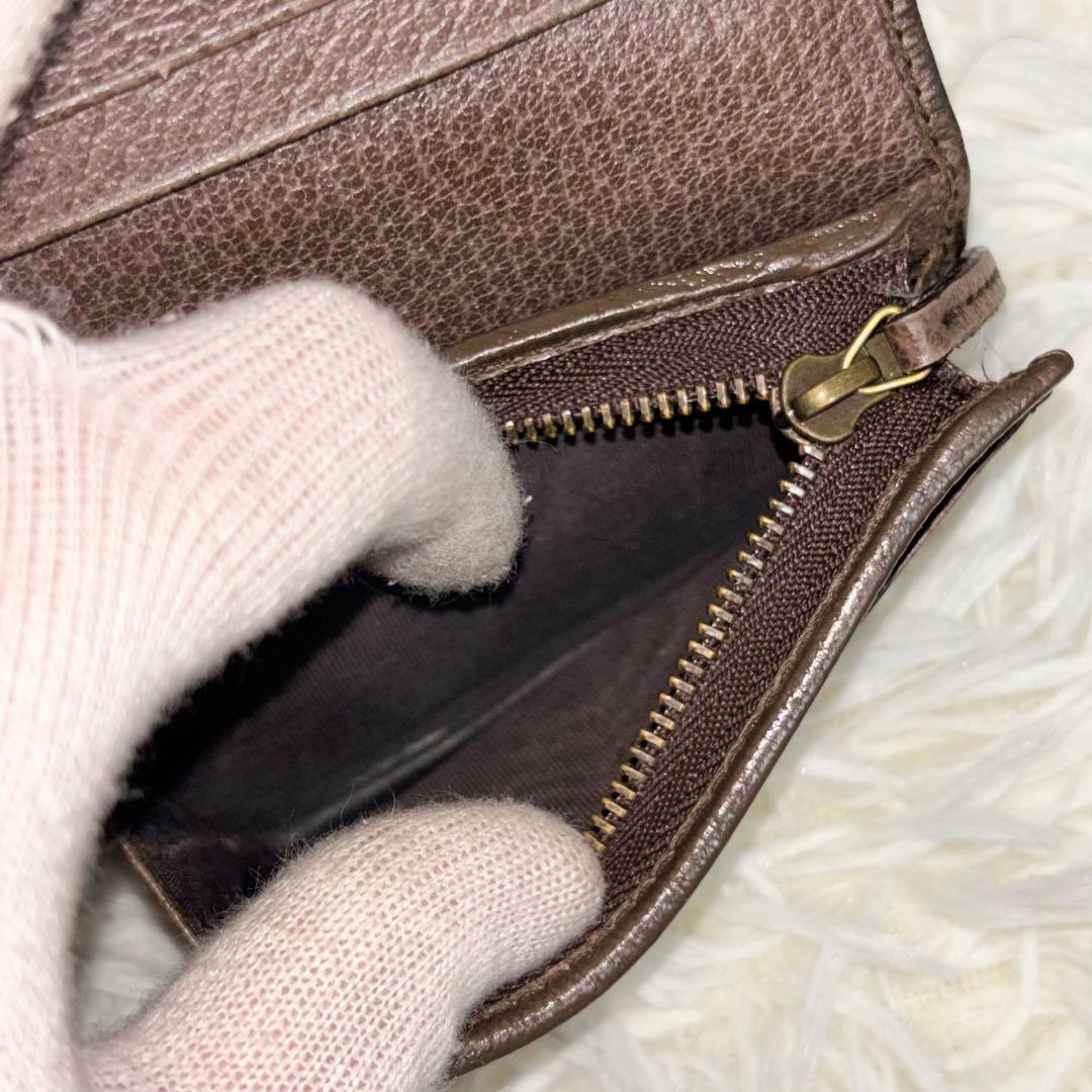 完売品✨GUCCI ディズニー　二つ折り財布　3匹の子豚　シェリーライン　GG柄