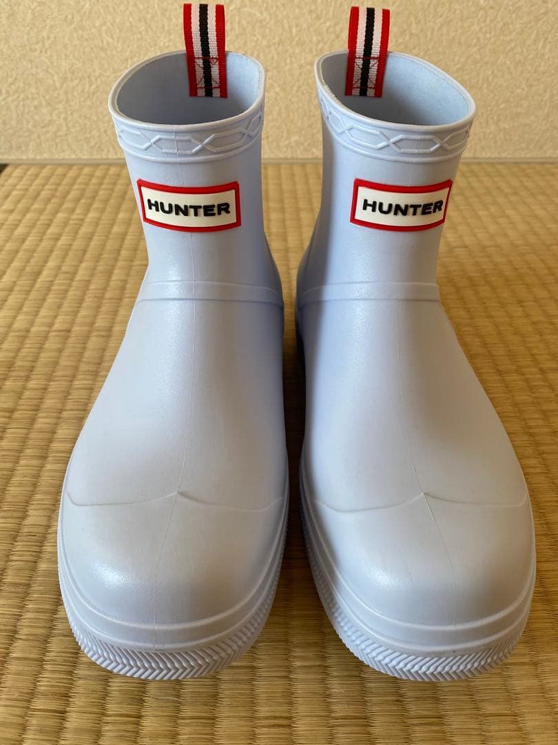 HUNTER ユニセックス プレイ モールデット ブーツ　ライトブルー　UK6