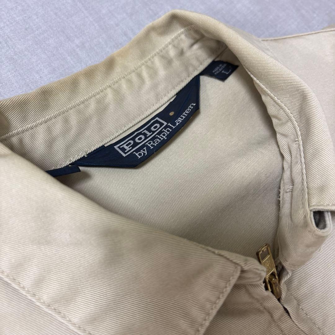 【人気】Polo by Ralph Lauren スイングトップ ベージュ 短丈