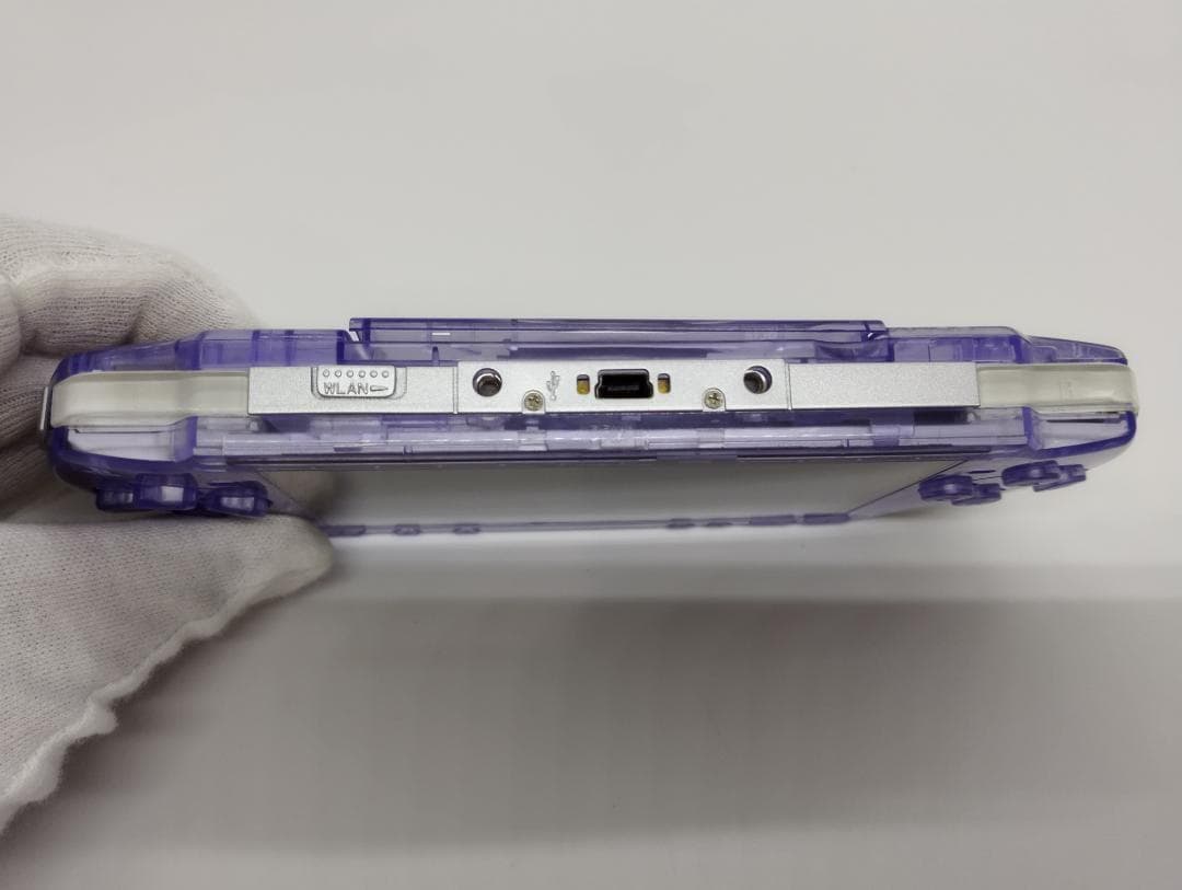 PSP 2000 すぐ遊べるセット　スケルトンパープル