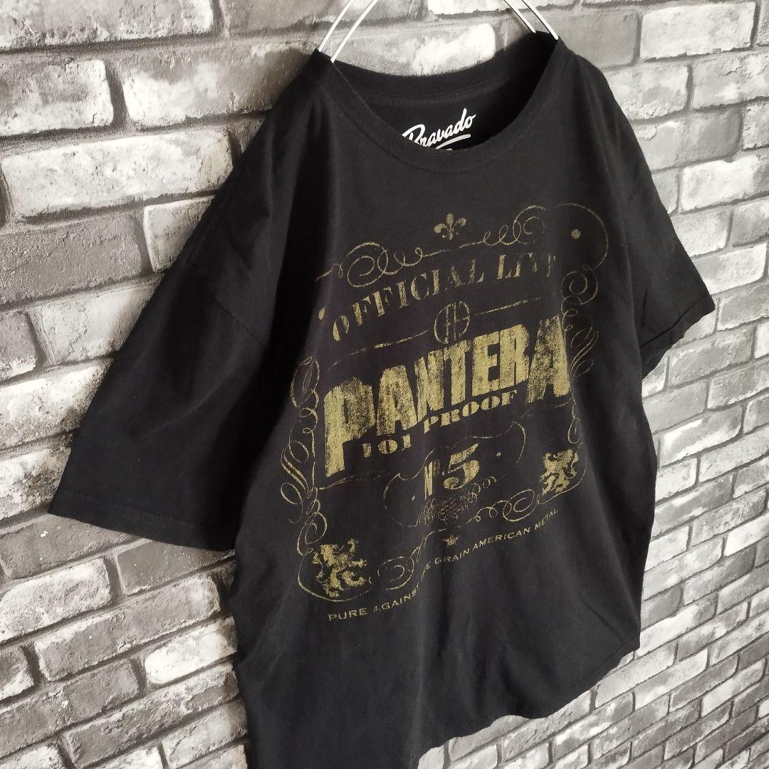 PANTERA 鬼フェード パンテラ バンドTシャツ tシャツ バンT バンt