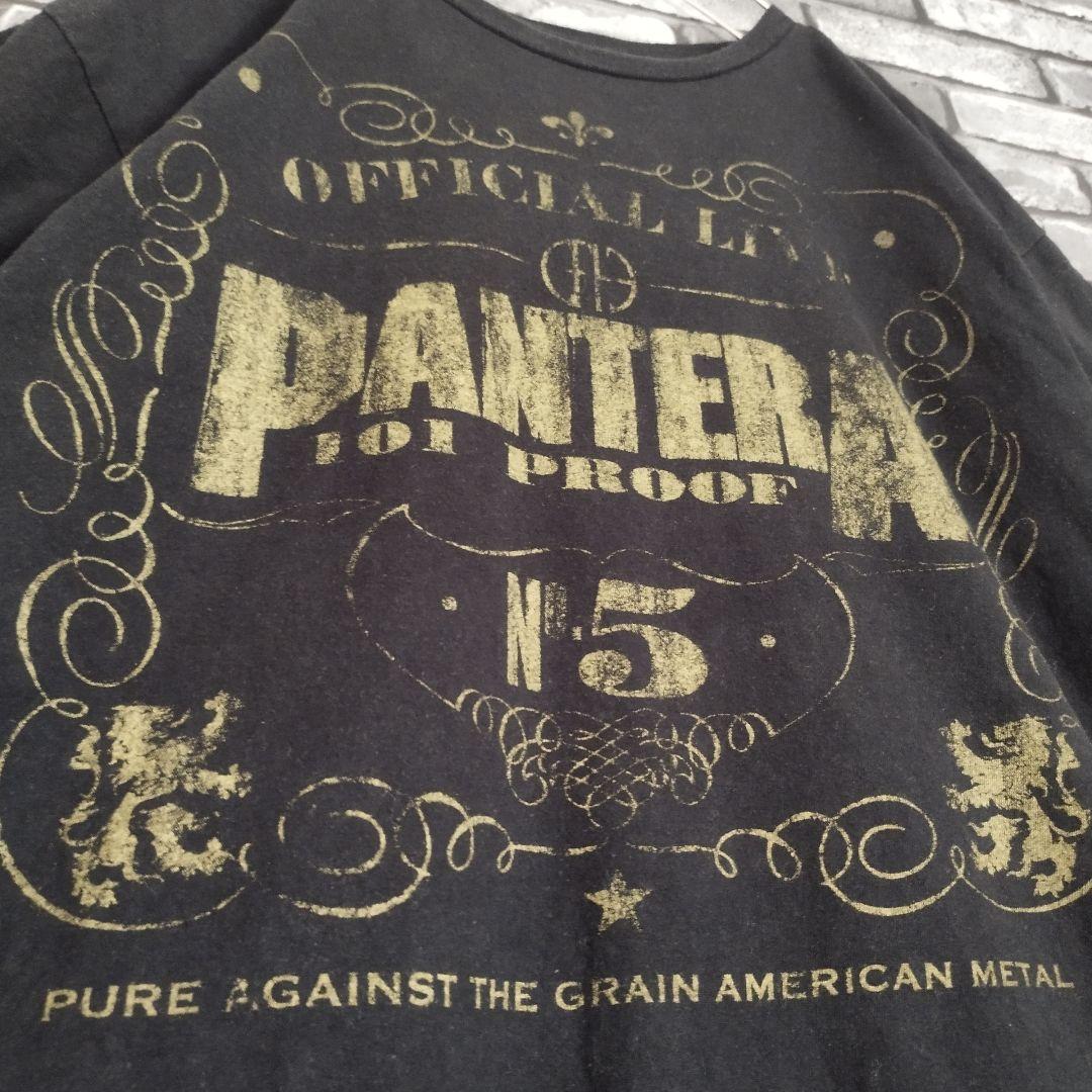 PANTERA 鬼フェード パンテラ バンドTシャツ tシャツ バンT バンt