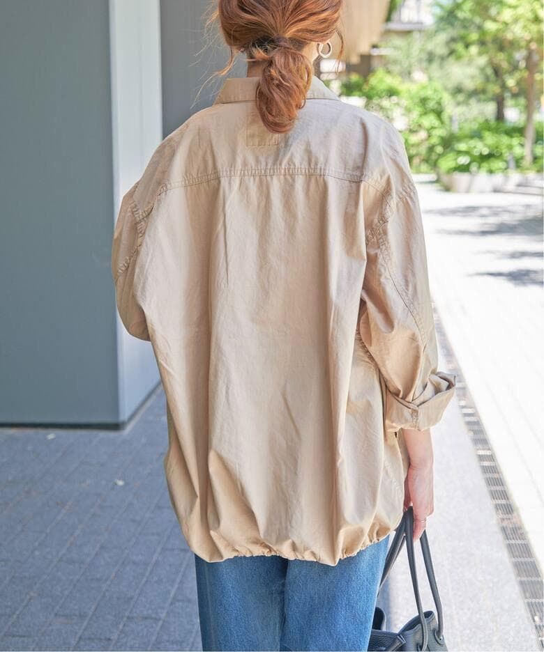 新品 Spick and Span ライトミリタリーブルゾン＊ベージュ