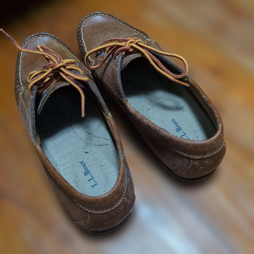 L.L.Bean ブラウン デッキシューズ