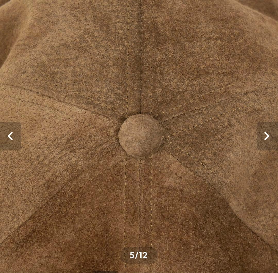 帽子 DECi Suede 6panel Cap Beige OVY