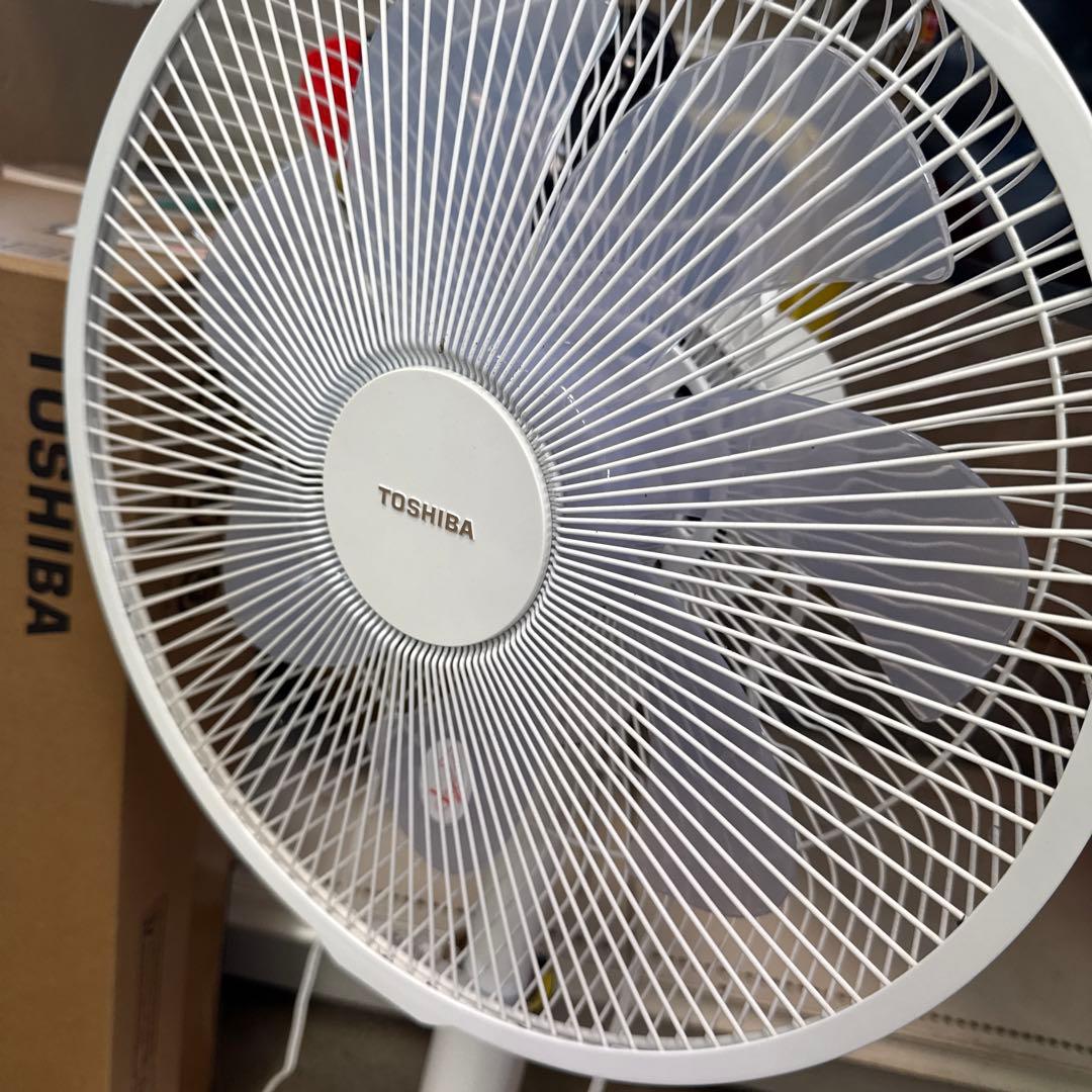 【E119】扇風機　TOSHIBA TF-30AL27 リビング扇　30cm