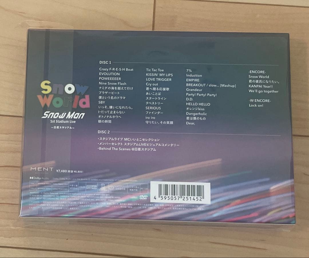 【DVD】Man  World 日産スタジアム ★正規品