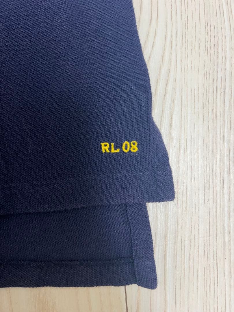 【希少】Polo Ralph Lauren ポロシャツ ビッグポニーネイビー