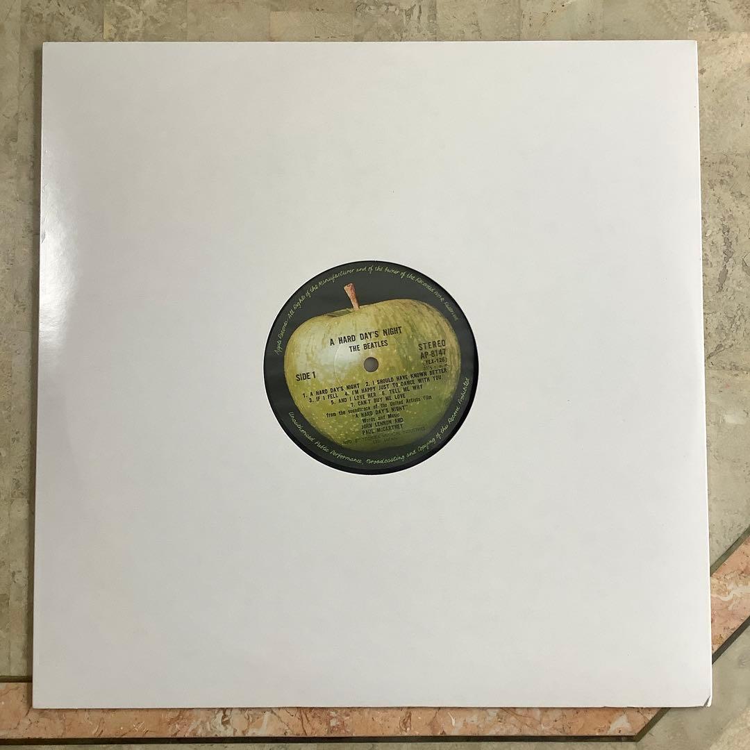 レコード極美! ビートルズ 1969年発売 帯付補充注文票 ハードデイズナイト