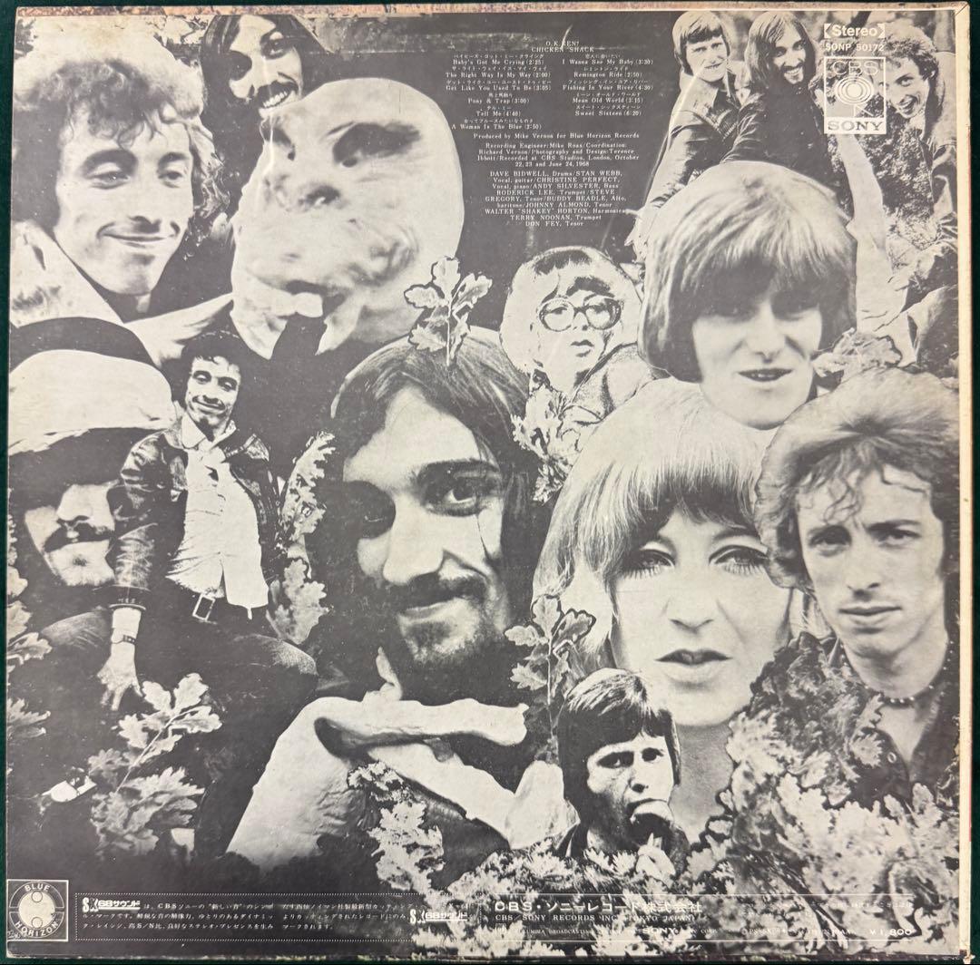 国内盤　CHICKEN SHACK レコード　盤極美品