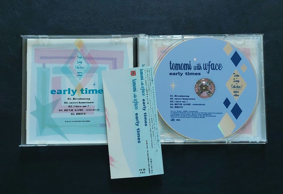 tomomi with wface / early times　希少　限定
