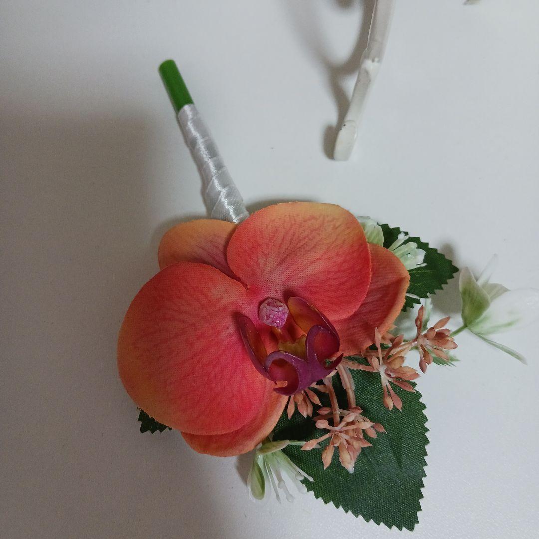 ウェディングブーケ　多彩な色合いの造花ブーケ　アーティシャルフラワーブーケ