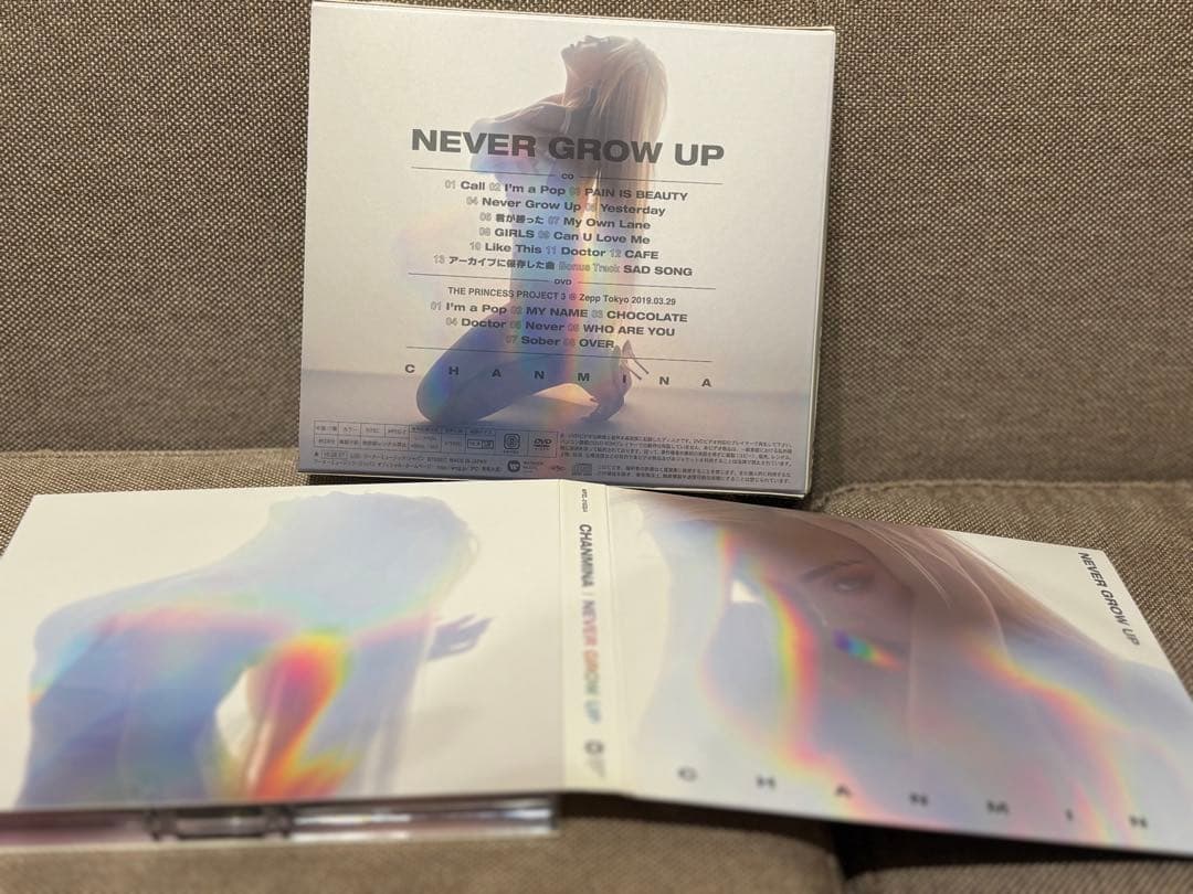 【入手困難】ちゃんみな 初回限定盤 NEVER GROW UP