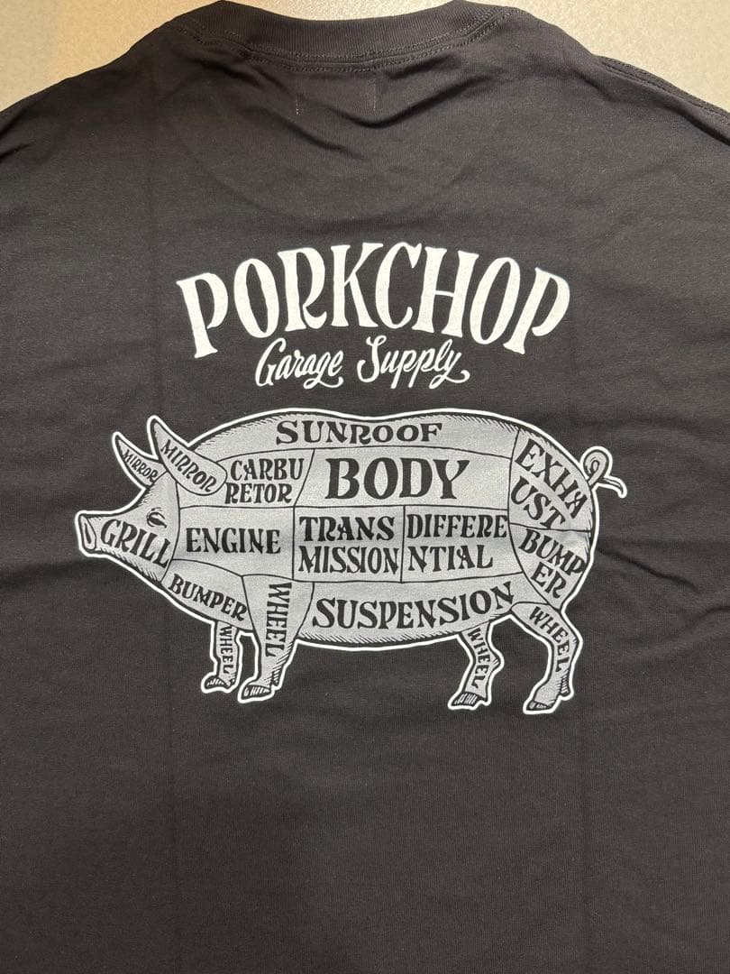PORKCHOP ポークチョップ ポークバックT 新品未使用 XL Tシャツ