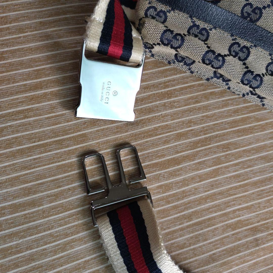 グッチ GUCCI ウエストバッグ シェリーライン 28566 GG キャンバス