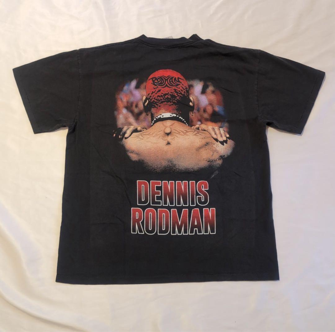 珍品デニスロドマンTシャツXL当時物