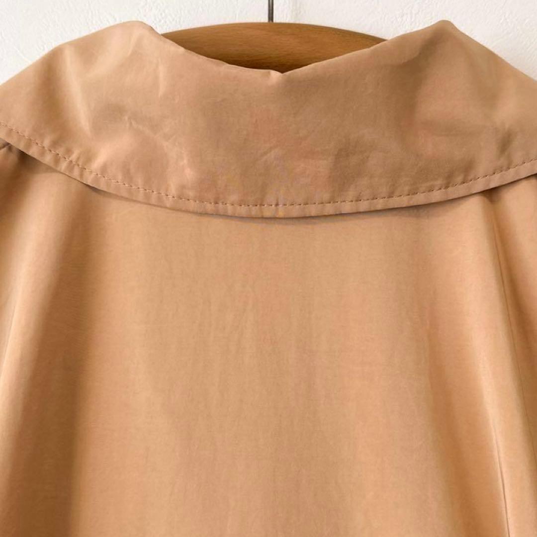 美品 アダムエロペ 2WAYミリタリーショートトレンチ コート ベスト