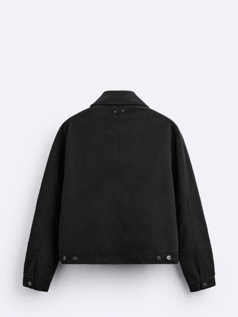 ジャケット・アウター Zara 2024ss Washed Jacket With Studs