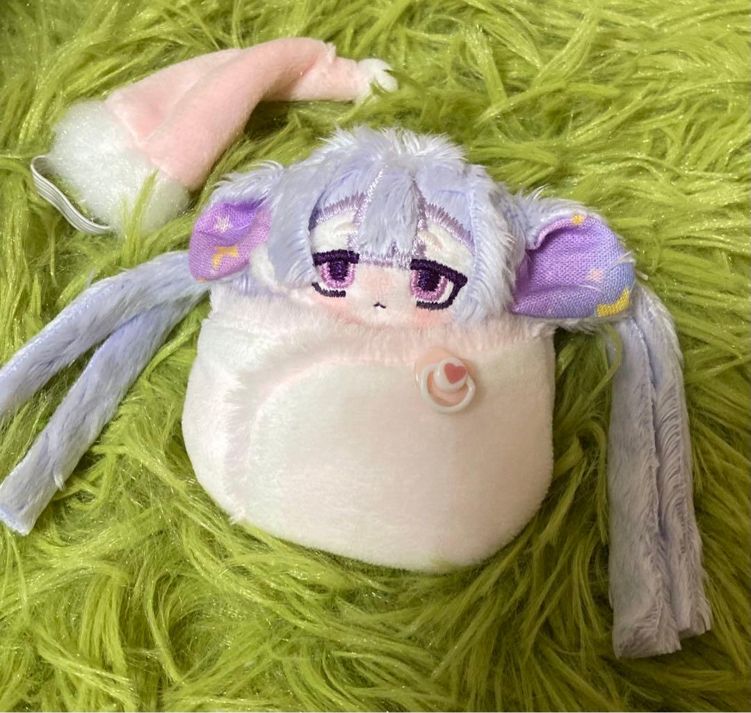自作ぬいぐるみ・紫の子